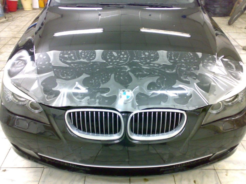 Защитная пленка на капот