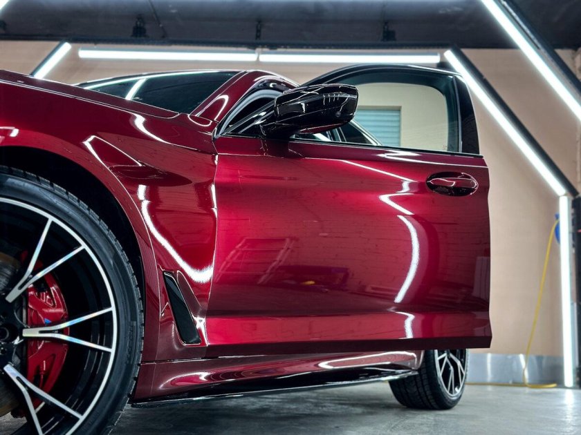 Бордовая пленка кузов