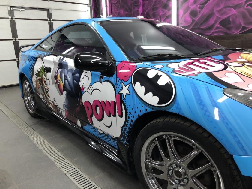 Винилография Mini Cooper