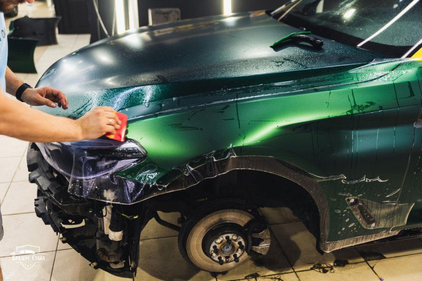 Матовая полиуретановая пленка для авто