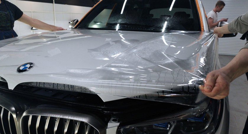 Детейлинг антигравийная пленка