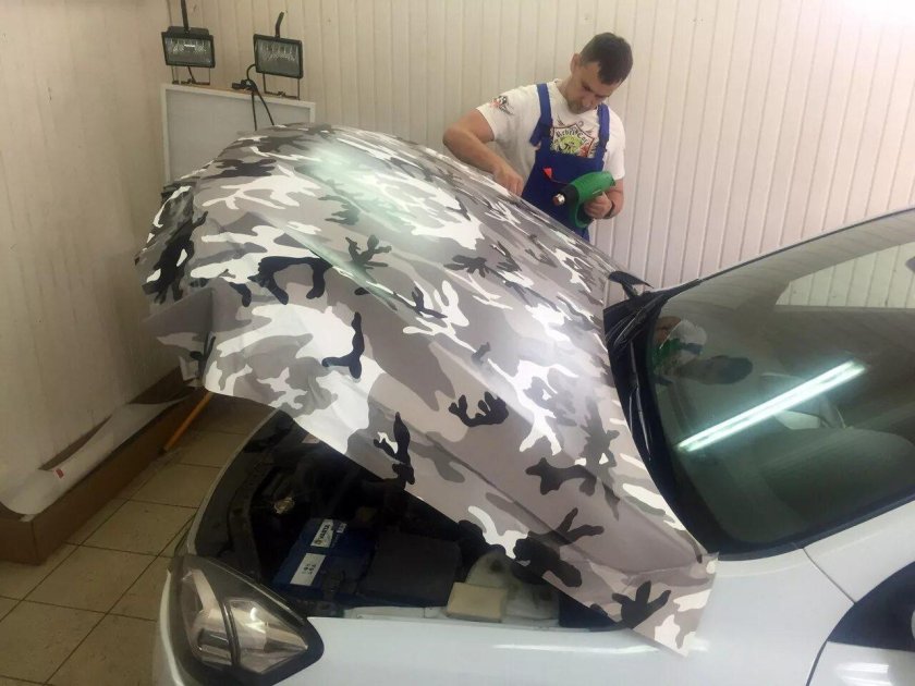 Пленка камуфляж на авто