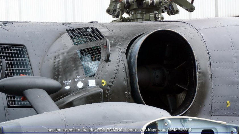 Ка-52 кабина