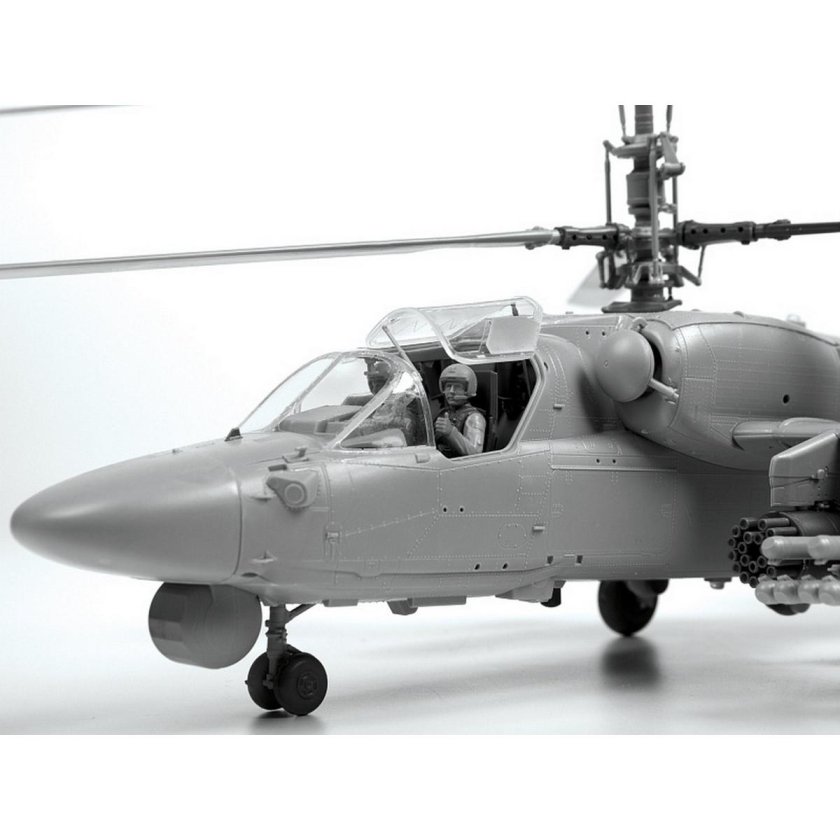 Сборная модель российский ударный вертолет