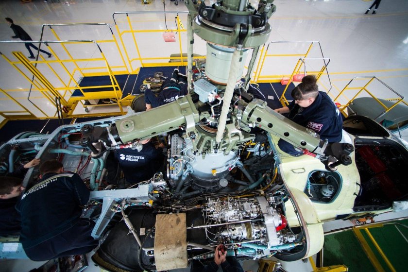 Шасси вертолета ка 52