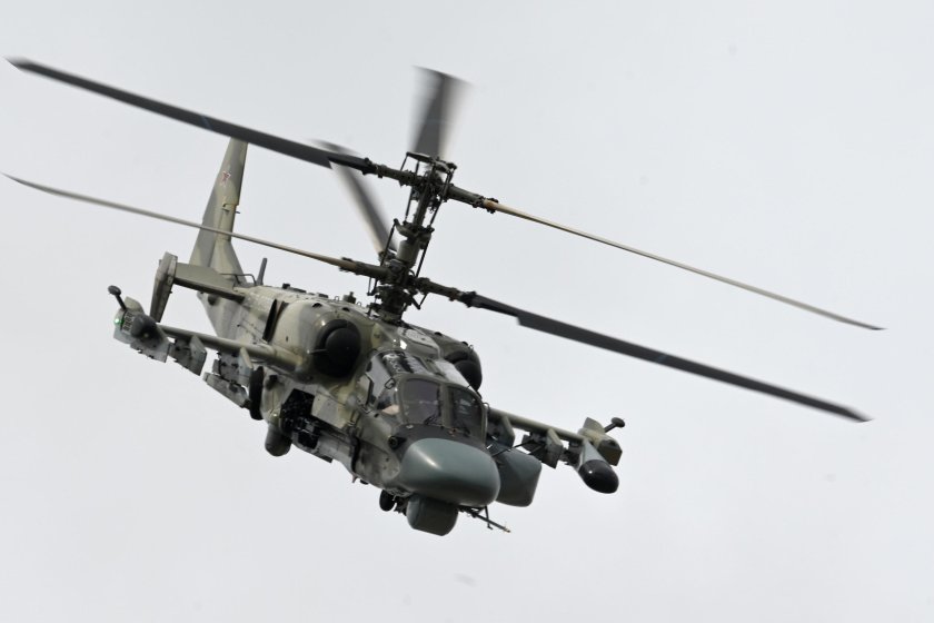Вертолет ка-52 "Аллигатор"