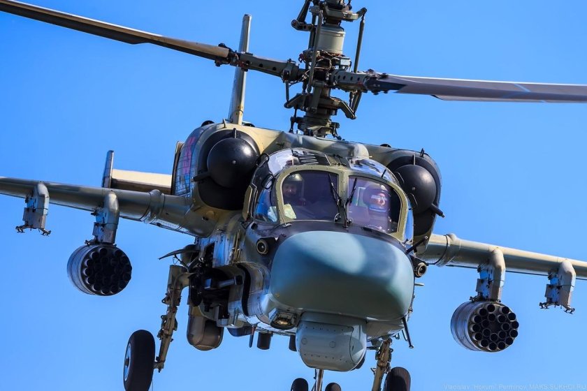 Вертолет ка-52 "Аллигатор"