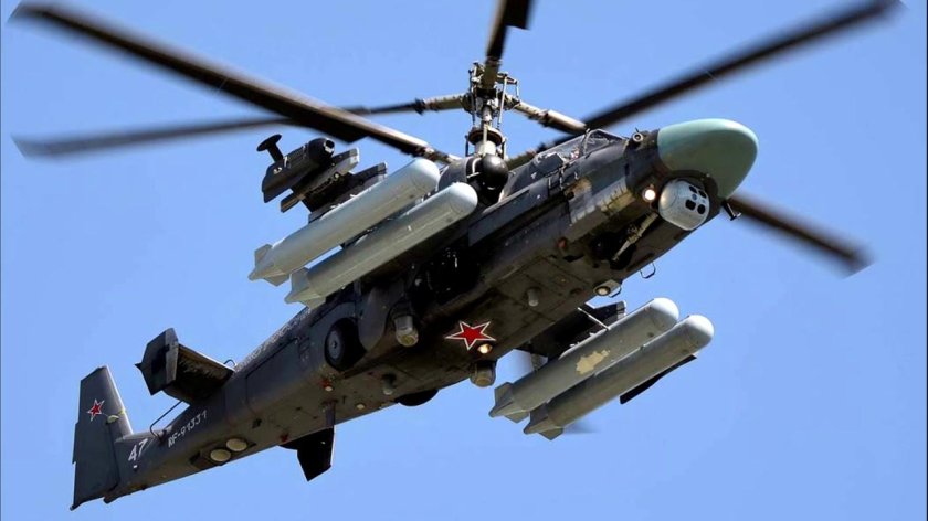 Вертолет ка-52 "Аллигатор"