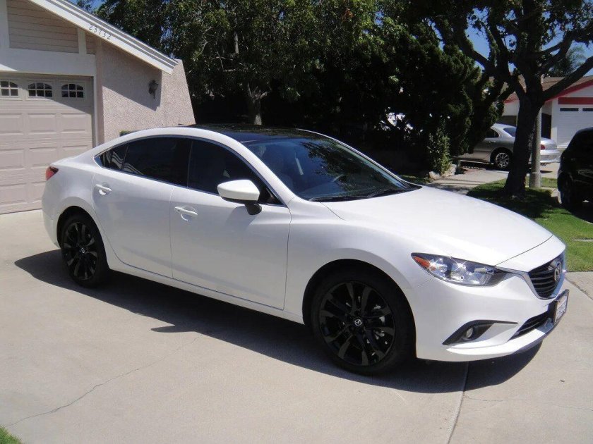 Мазда 6 белая