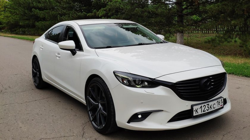 Mazda 6 антихром