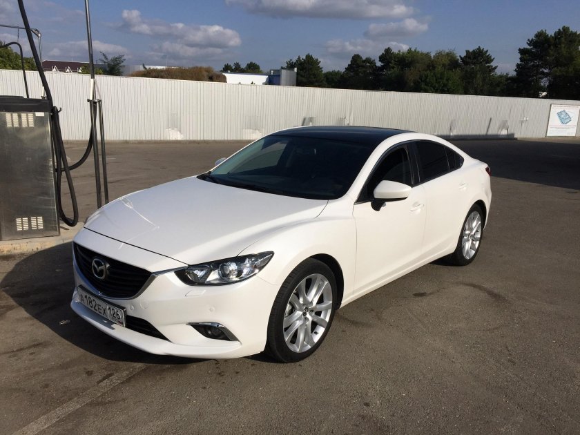 Mazda 6 White