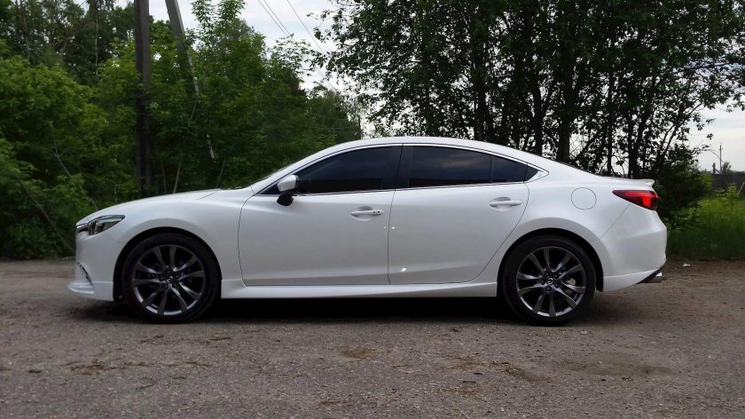 Мазда 6 2014 белая