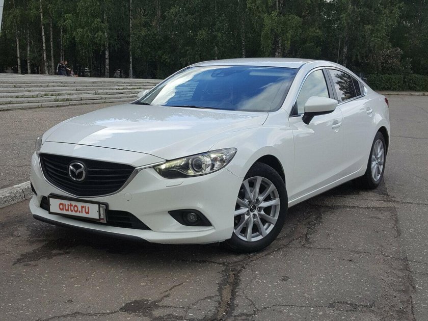 Мазда 6 2012 белая