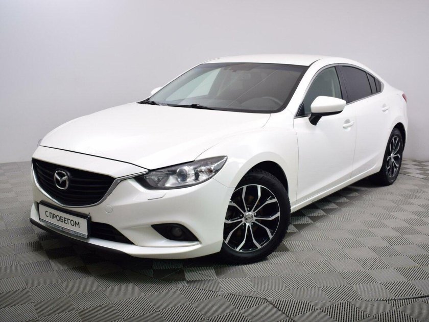 Мазда 6 седан белая