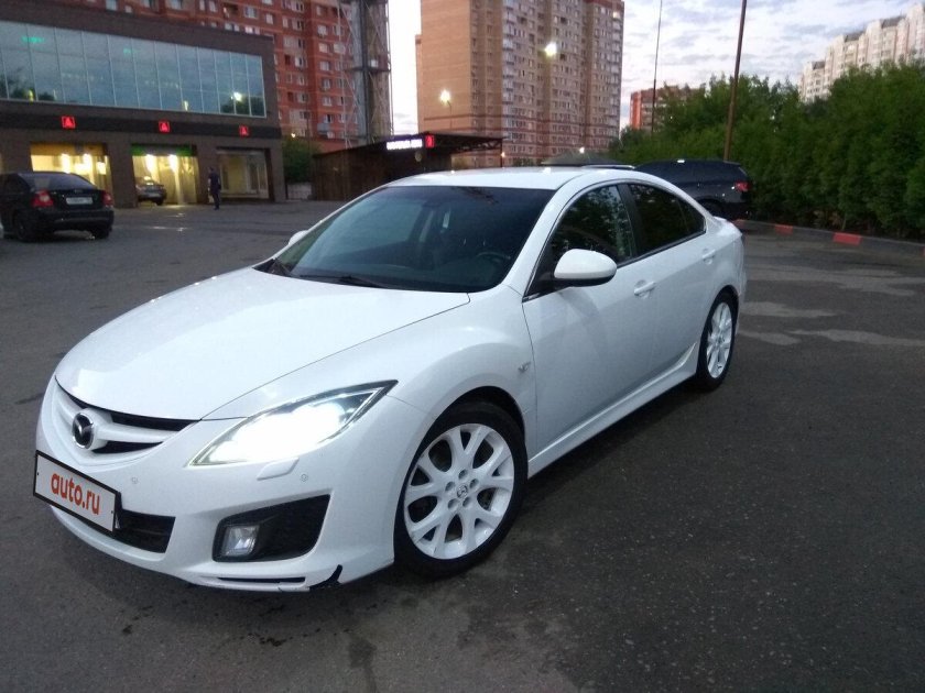 Mazda 6 GH White
