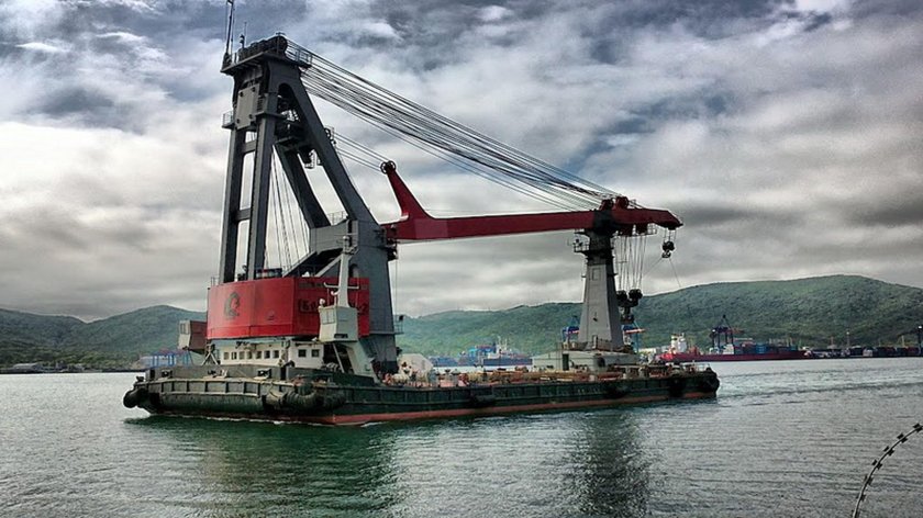 Плавкран Григорий Просянкин