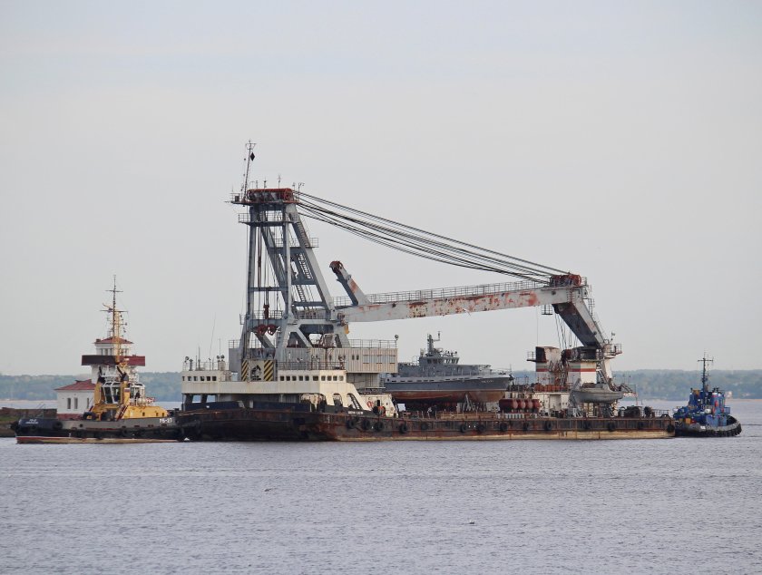 Плавучий кран ПК 12050