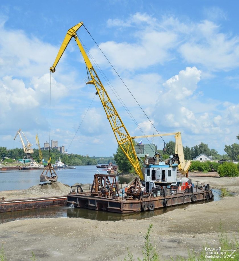 Плавучий кран КПЛ 5-30