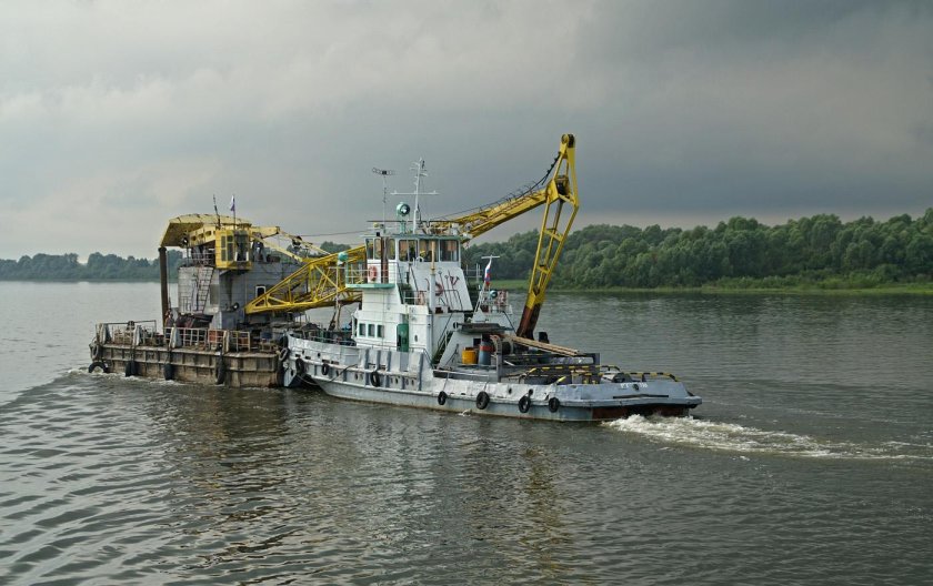 Кран Блейхерт плавучий