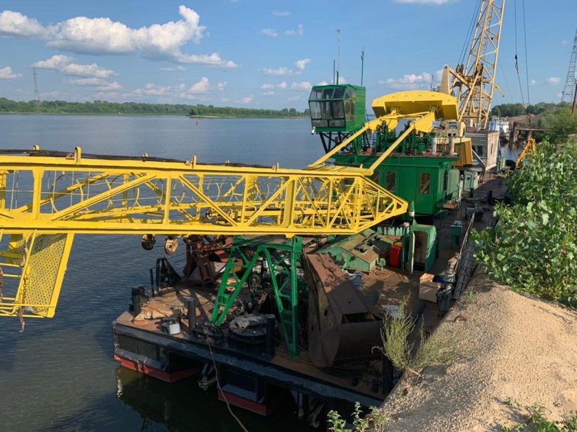 Плавучий кран КПЛ 5-30