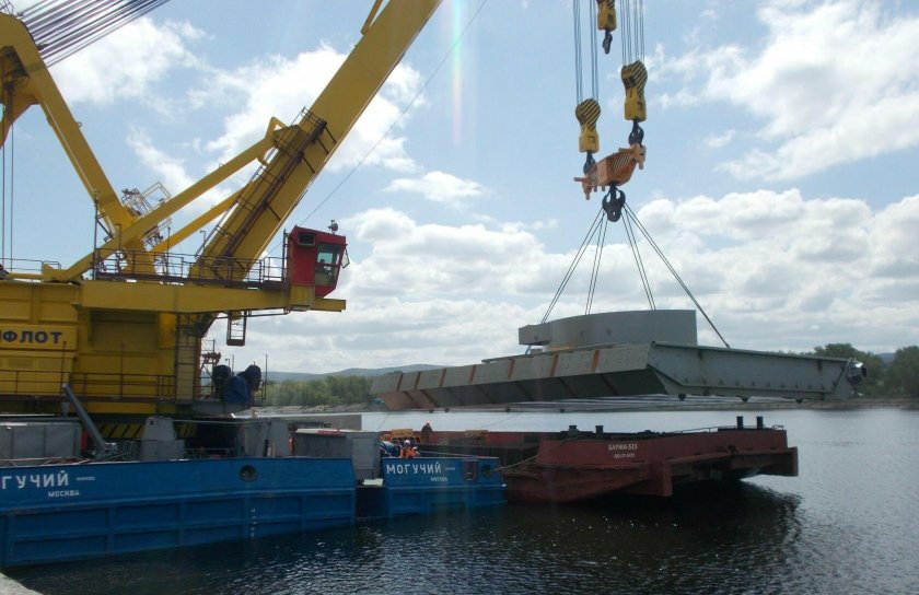 Плавучий кран КПЛ 5-30