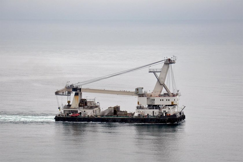 Кран Блейхерт плавучий