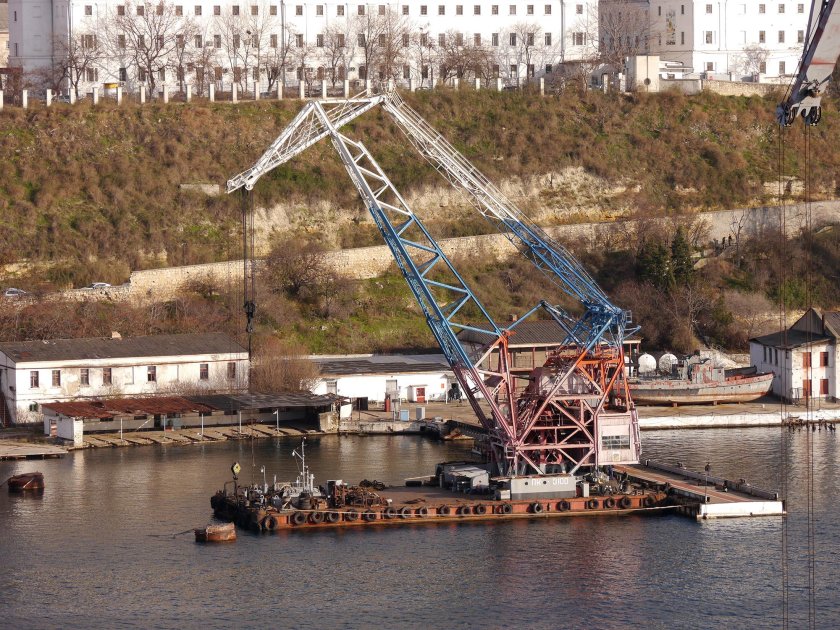 ПК 3100 плавучий кран