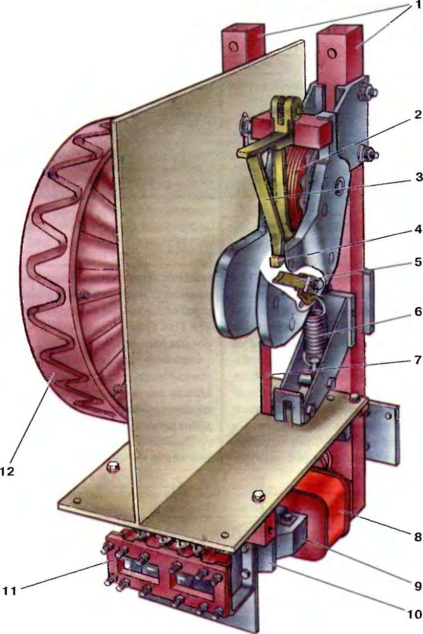 Быстродействующий контактор КМБ-3