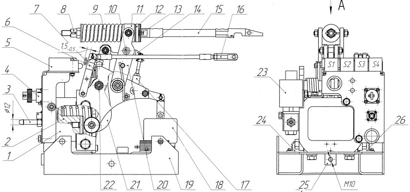 Быстродействующий выключатель ваб-55
