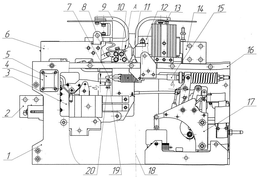 Быстродействующий выключатель ваб-55