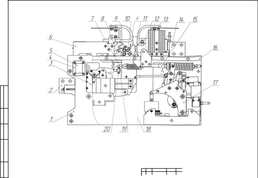 Быстродействующий выключатель ваб-55