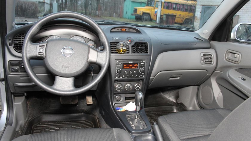 Nissan Almera Classic 2008 салон