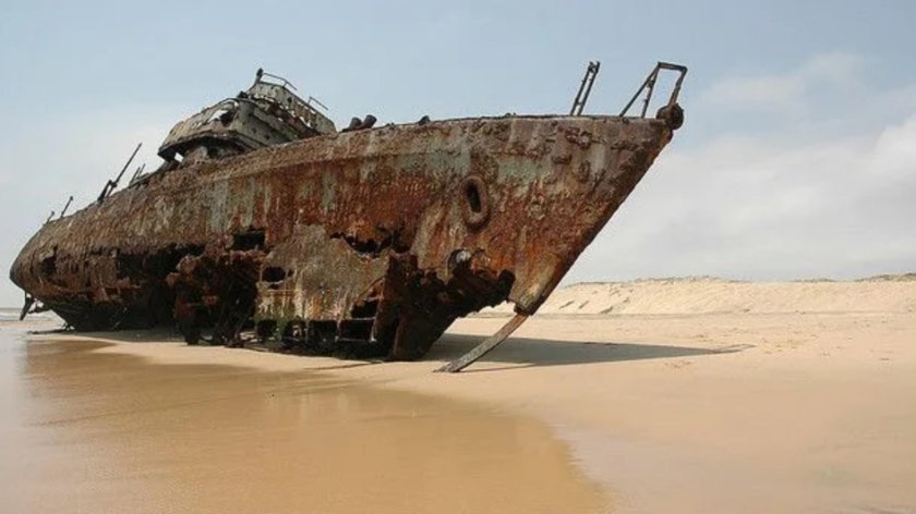 Намибия берег скелетов (Skeleton Coast)
