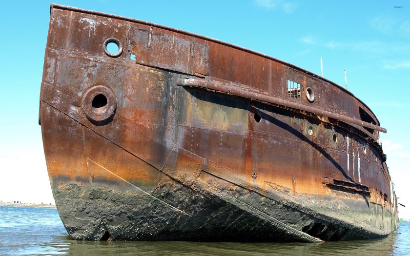Коррозия корабля