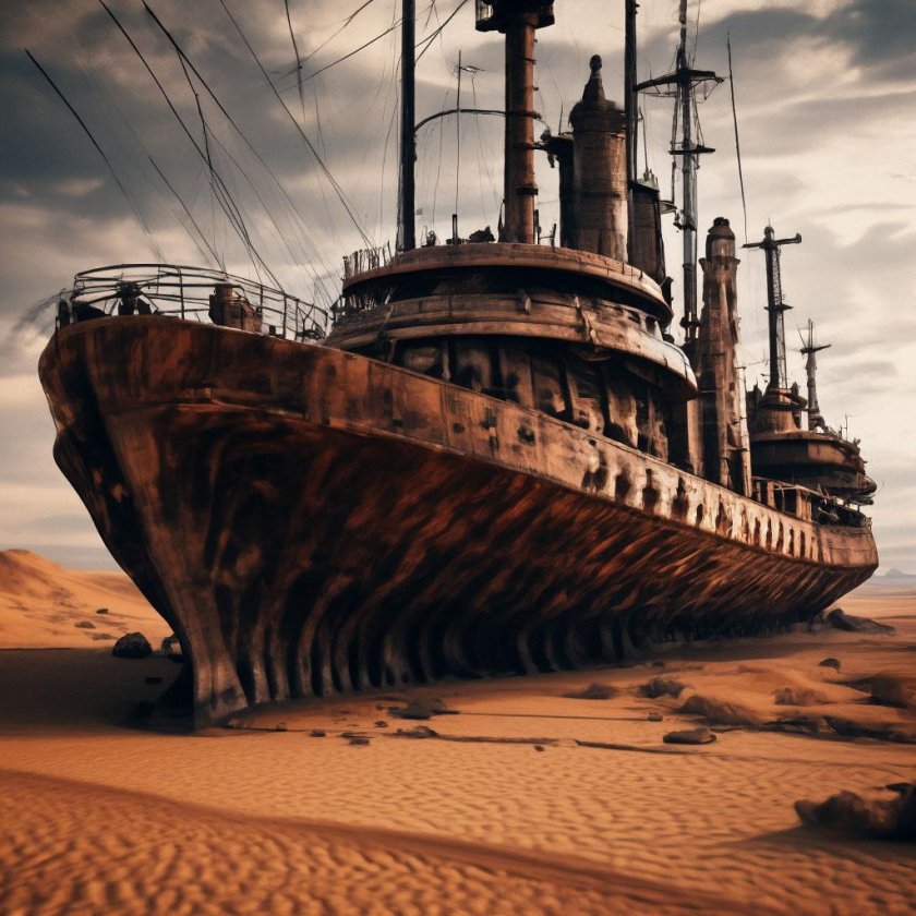 Корабли в пустыне
