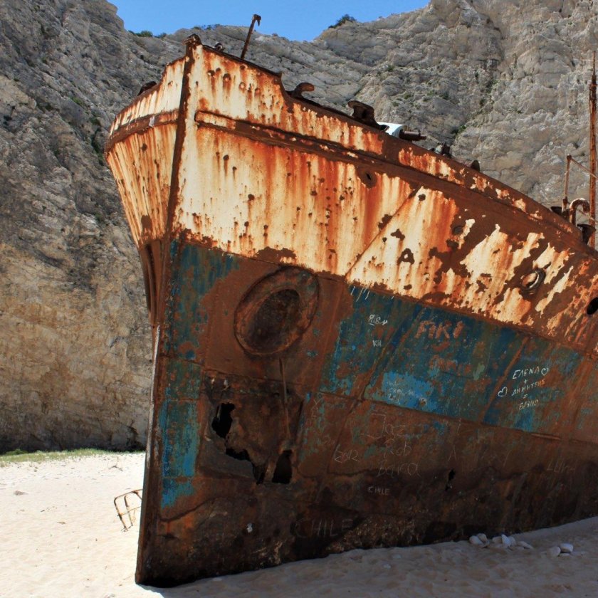 Бухта навагио греция