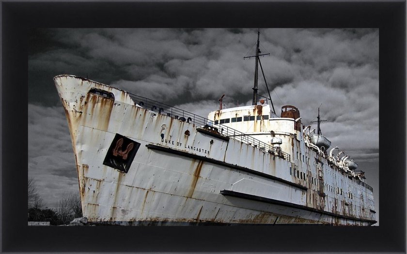 Заброшенный корабль призрак в россии