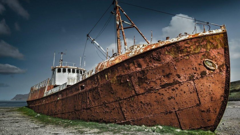 Коррозия корабля