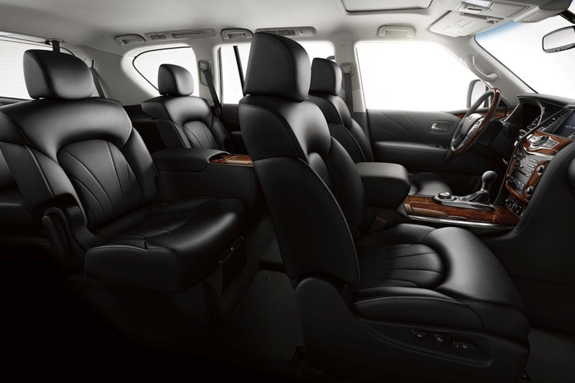 Infiniti qx80 салон