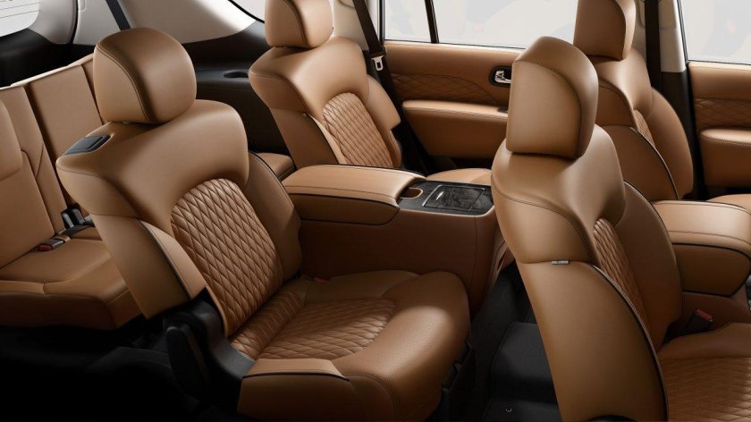 Инфинити qx80 2021 салон новый