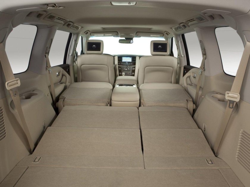 Инфинити джип qx56 салон