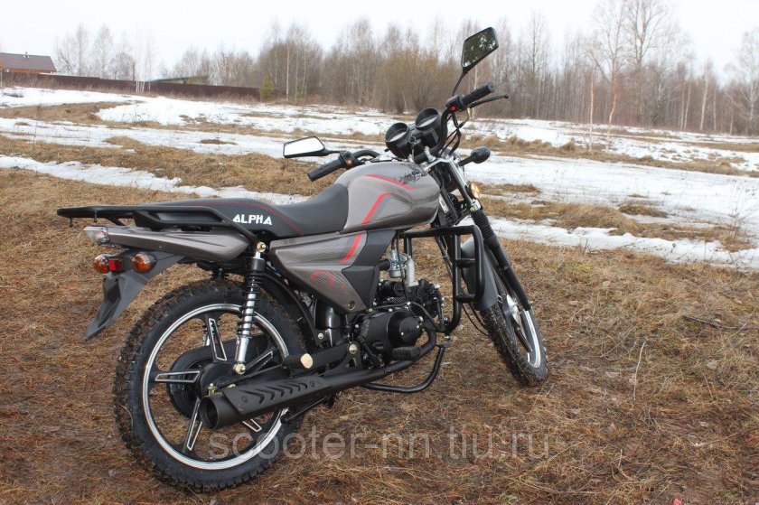 Мопед Альфа Alpha Street 12