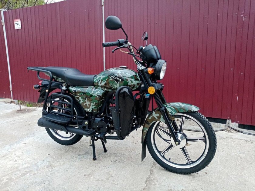 Мопед альфа forester 110