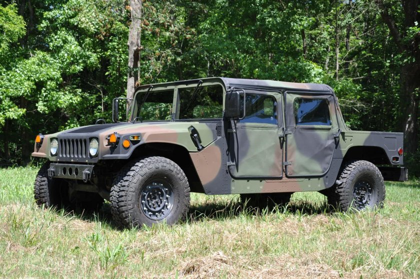 Хаммер h1 армейский