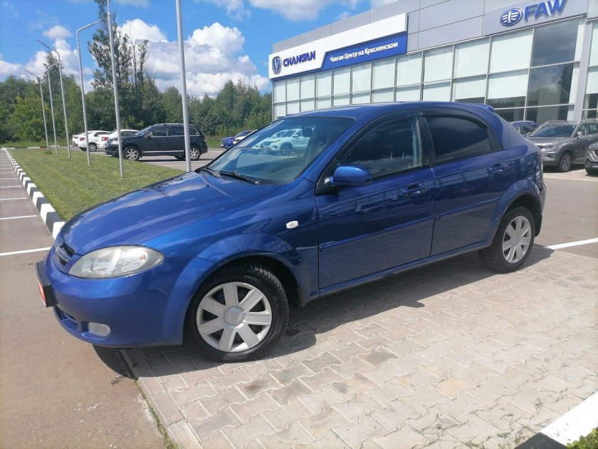 Киа Рио синяя 2011