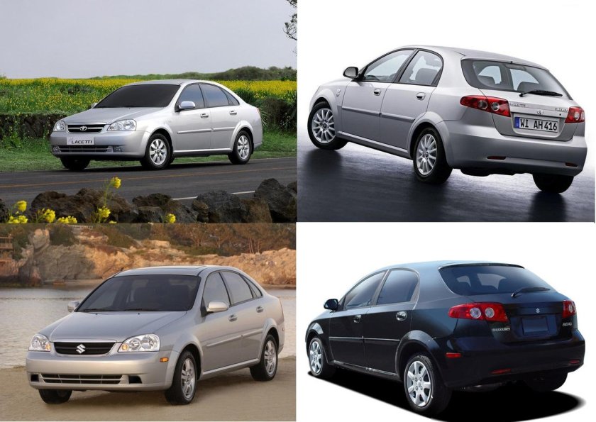 Suzuki forenza и Лачетти