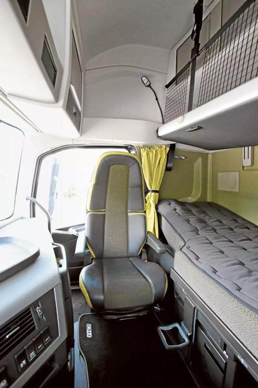 Volvo fh16 кабина внутри
