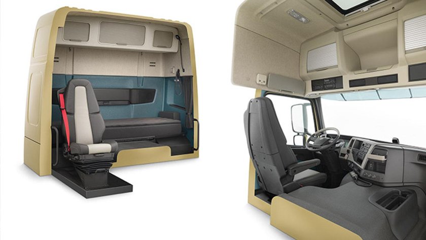 Volvo fm4 кабина