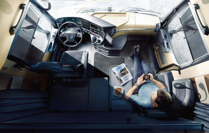 Мерседес-Бенц Актрос 2020 салон