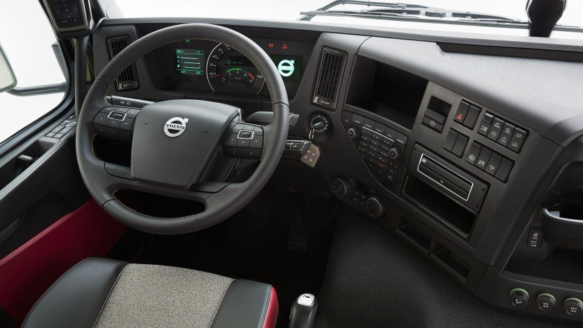 Вольво тягач салон